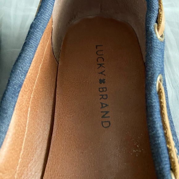 Lucky Brand 🍀 Denim Loafers - Picture 5 of 7